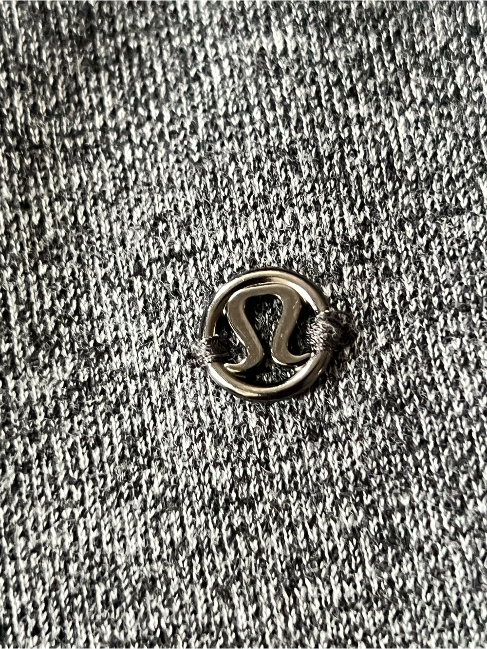 Lululemon Hug It Out Jacket Heathered Speckled Black Size 12 Women’s Grey - Picture 11 of 16
